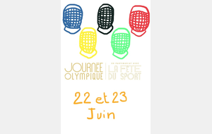 Participez à la journée olympique samedi 22 et dimanche 23