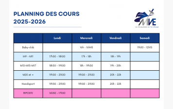 Planning 2025-2026
