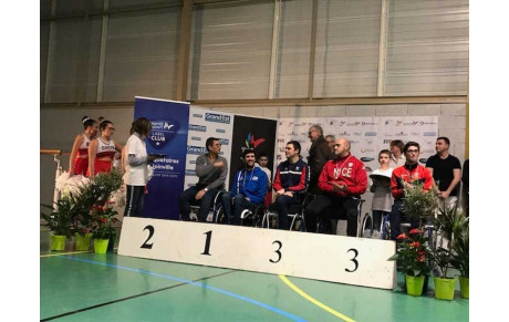 Circuit national handi escrime de Joinville (52) les 12 et 13 janvier 2019