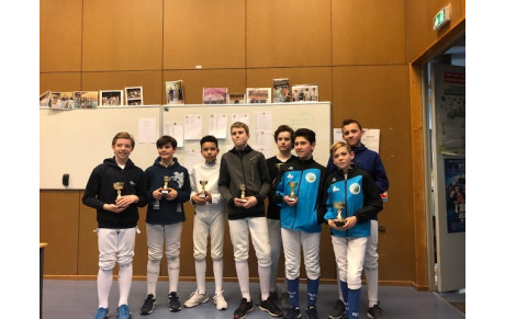 Encore des résultats chez les jeunes du Club