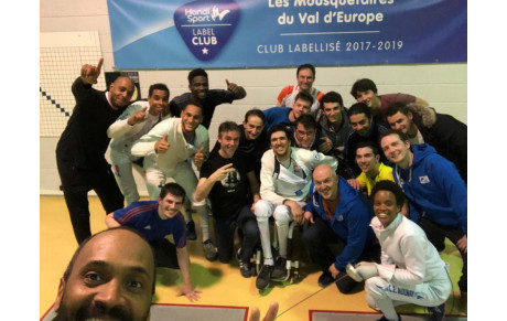 Un champion olympique chez les Mousquetaires 