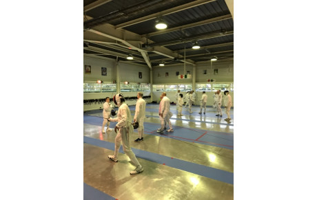 L'escrime loisirs vétéran au sein de la salle d'armes des Mousquetaires