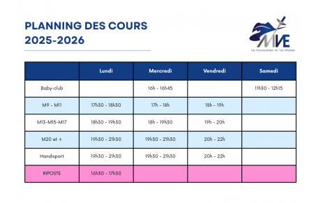 Planning 2025-2026